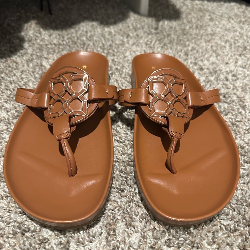Kelly & Katie tan sandals